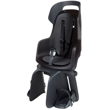 Kindersitz hinter Bobike Go Maxi RS mit Trägerbestätigung (CFS) und Schlafmodus - Urban Black