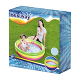 Bestway Kinderbecken rund in den Farben, 102 cm