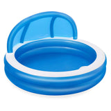 Bestway Family Pool um Sommertage mit UV -Markise, 241 cm