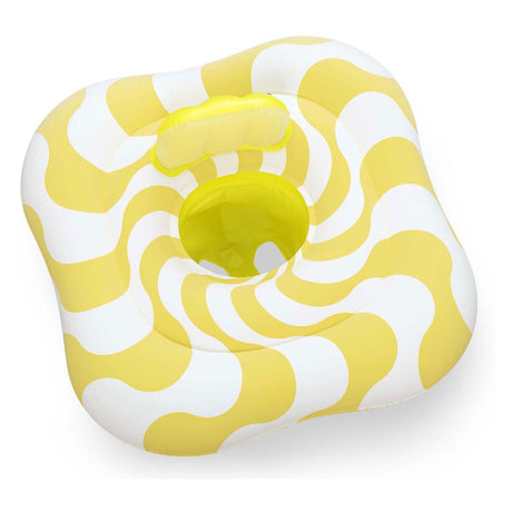 Bestway Schwimmsitz Comfort Plush Wavy Square, 1-2 Jahre