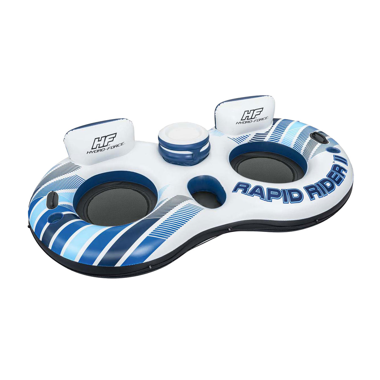 Bestway Hydro Force Rapid Rider Doppelschlauch-Schwimmring, 240 cm