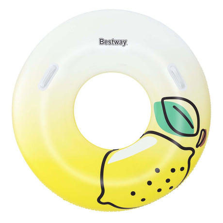 Bestway Schwimmring frisch gepresste Zitrone, 99 cm