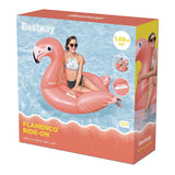 Bestway Rider aufblasbarer Flamingo, 148 cm