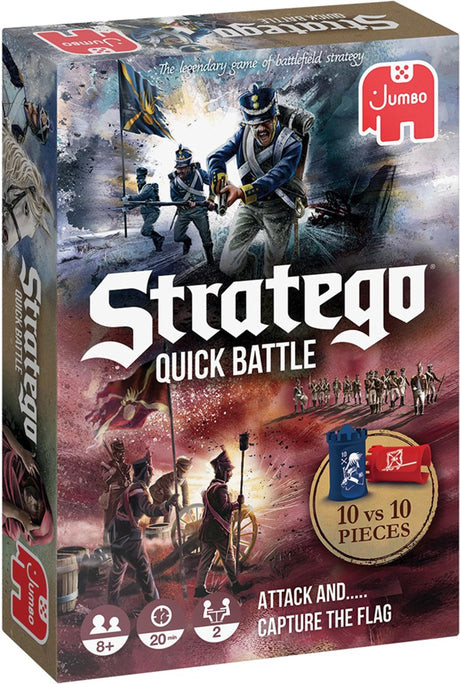 Jumbo Stratego Schnellkampf-Brettspiel