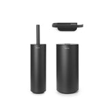 Brabantia Mindset Toilettenzubehör, 3er-Set Mineral Infinite Grey