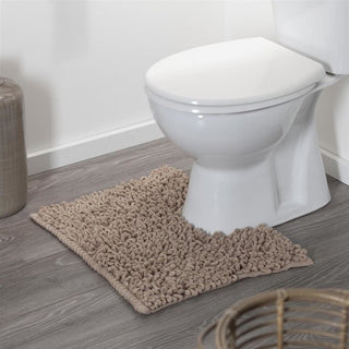 Sealskin Twist Toilettenvorleger 45x50 cm Mikrofaser Sand
