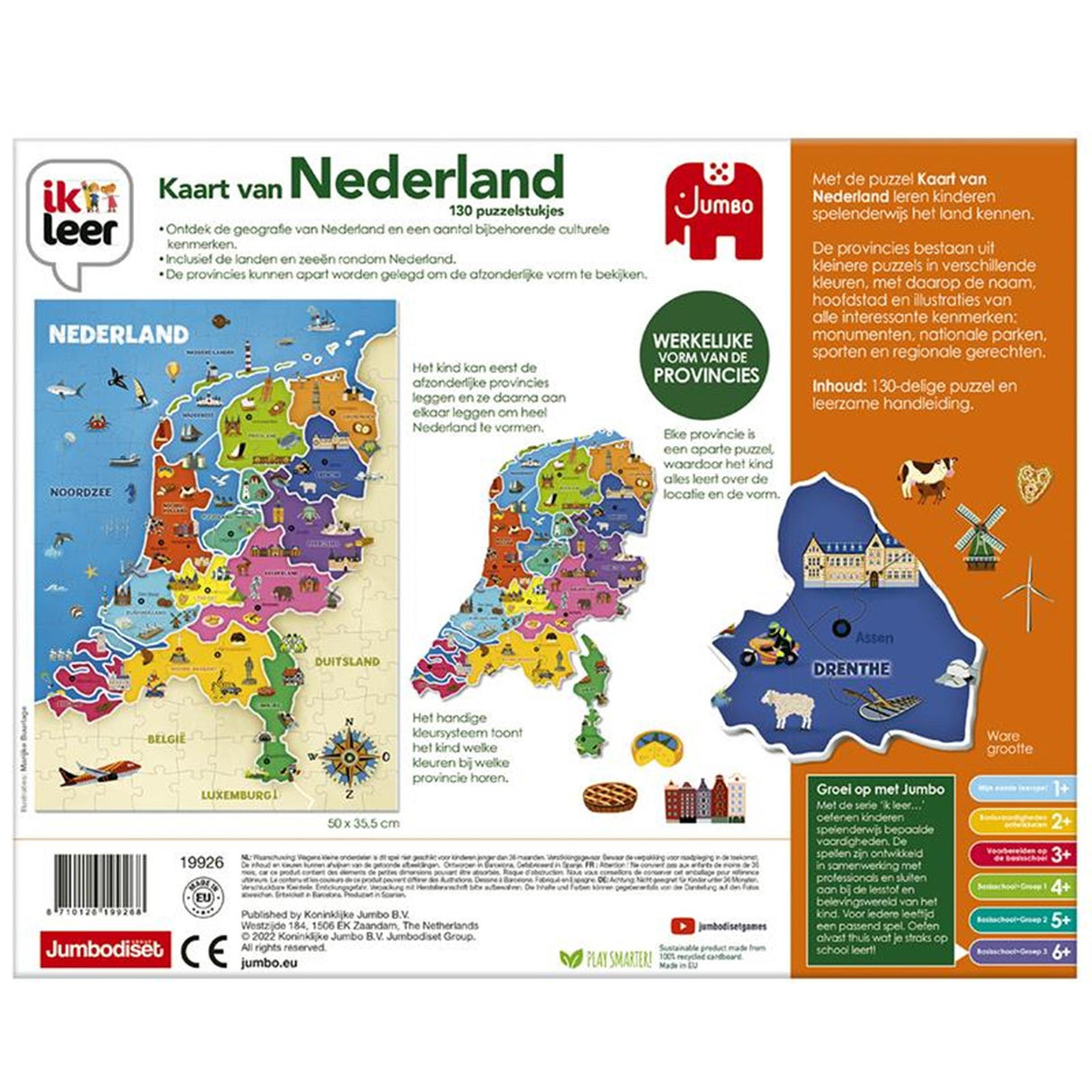 Jumbo I Lernkarte der Niederlande