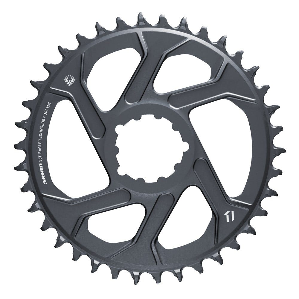 Sram Kettenblatt x-sync2 sl Kettenblatt x-sync2 sl 36t. Aluminium mondgrau