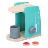 Holzkaffeemaschine Set, 9dlg.