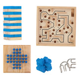 Bongers Toys Denkspiele 5in1, 81-tlg.