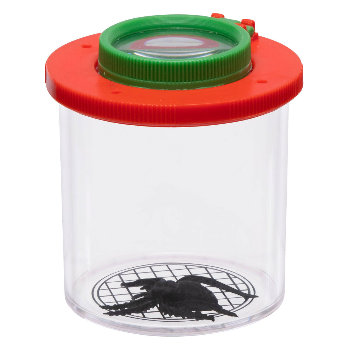 Insektentopf mit Lupe