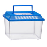 Markenlose Sans-Marque-Insektenbox mit Deckel – transparente Kunststoff-Insektenbox 1,8 Liter.