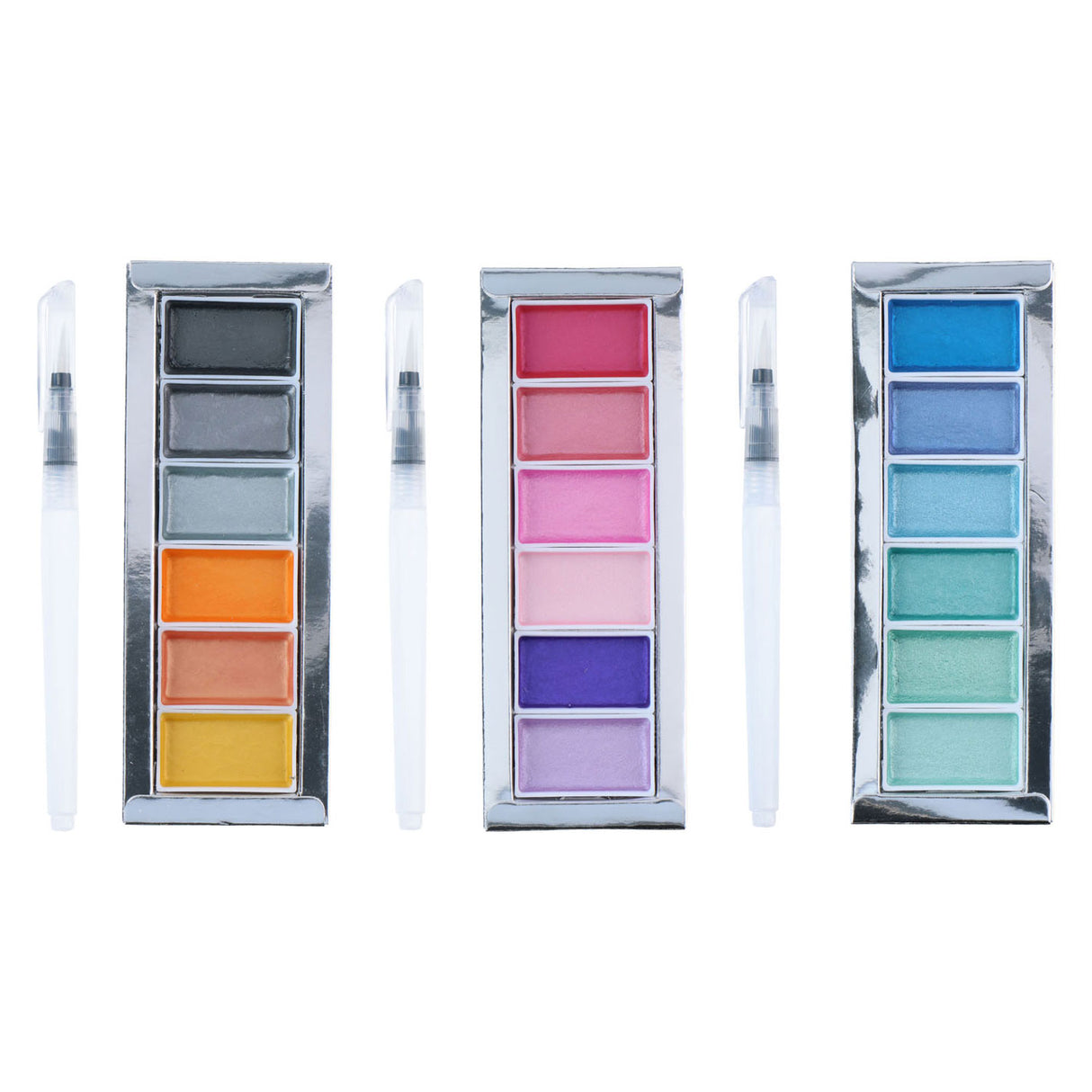 Aquarell metallic - 7 Stk.