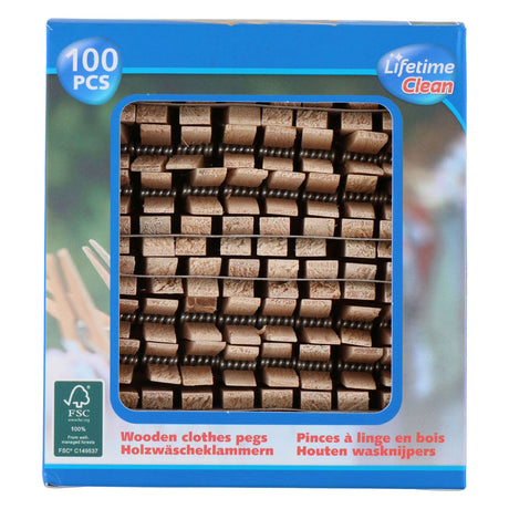 Holzkleidung, 100..