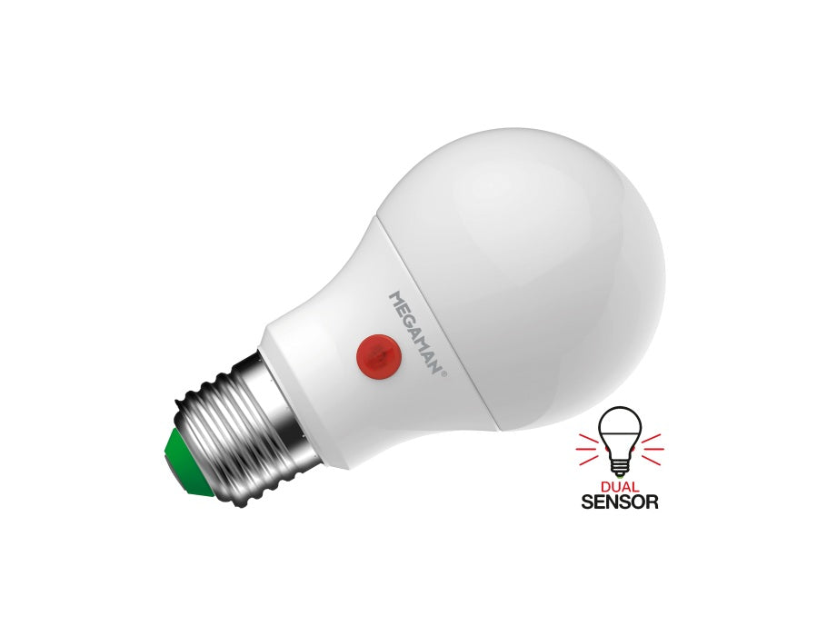 Megaman LED-Lampe - E27 - 470 lm - Tag- und Nachtsensor