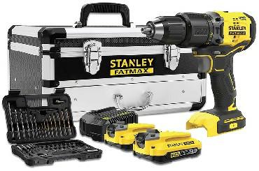 Stanley schroevendraaier v20 sfmcd715d2f 60nm 2x2,0ah +50acc metalen doos