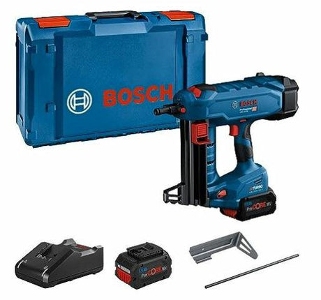 Bosch blau GNB 18v-38 | Akku-Betonnagler | 18v | 2x 4,0 Ah Procore-Akku + Schnellladegerät | in L-Boxx - 06019l7002