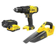 Stanley ingesteld v20 sfmck219d1 (sfmcd711 + sfmcvh001b) 1x2,0ah