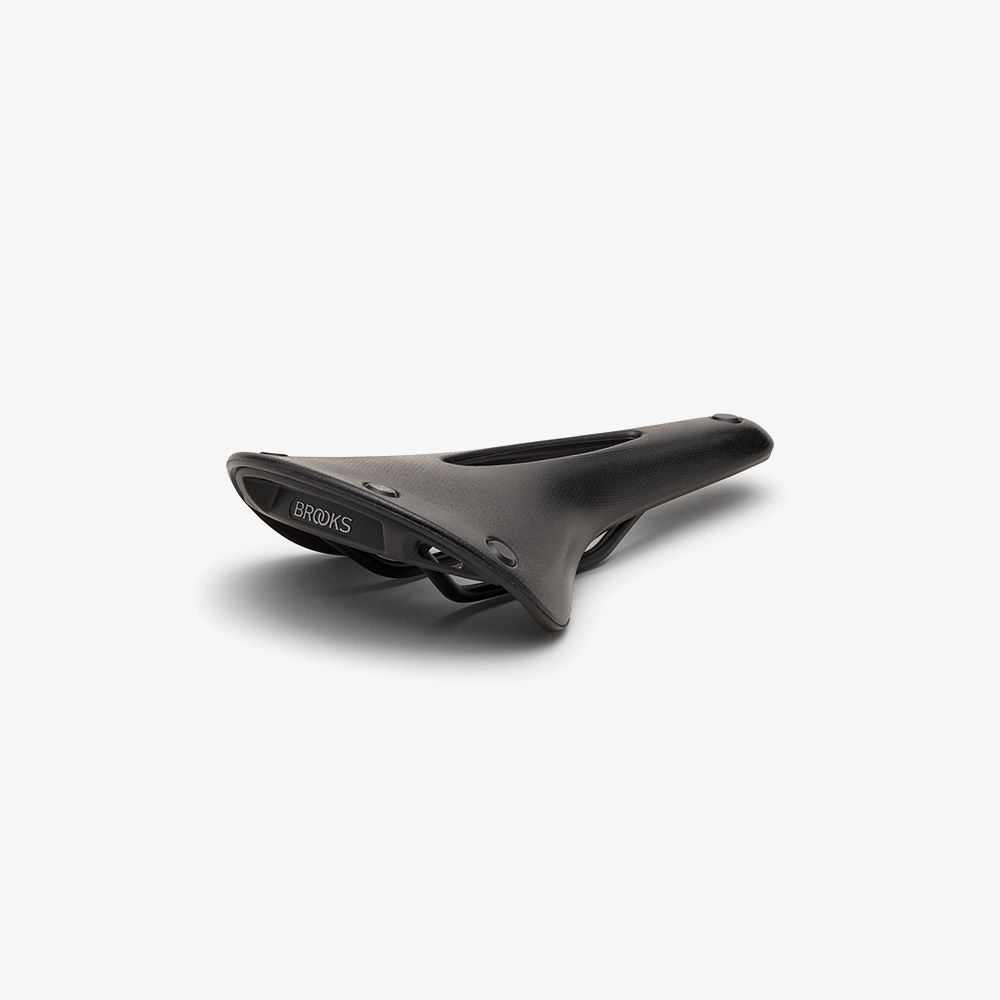 Brooks Sattel C17 geschnitzte Schlammgrün