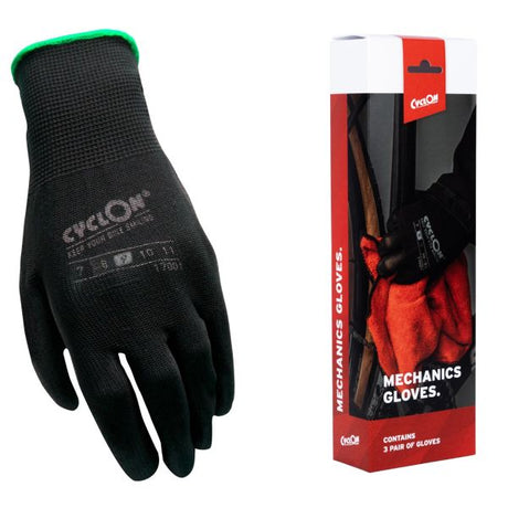 Cyclon -Montage -Handschuhe M9 - Grün (3 Paare)