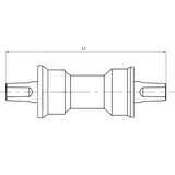 M-Wave Bottom-Halterung Reparaturset Stahl 127 mm