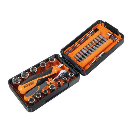 Beta Tools 39-teiliger Steckschlüssel- und Bitsatz – 900 c39n