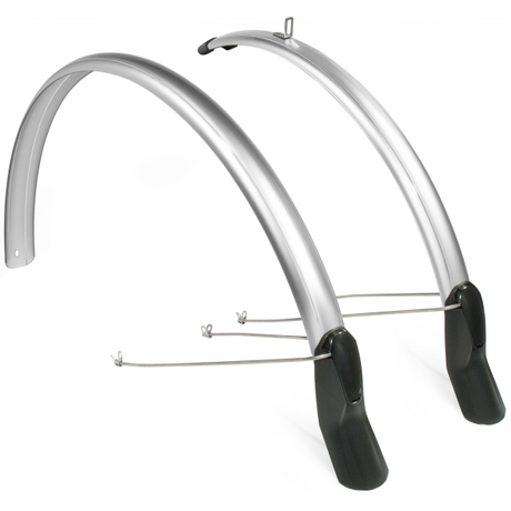 Kotflügelset Scatto 28 x 51 mm - Rauchtitanium