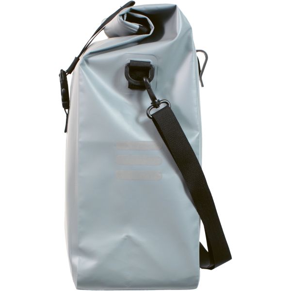 Greenlands einzelne Fahrradtasche im urbanen Stil, wasserdicht, 2 – 23 Liter, 31 x 50 x 15 cm – hellgrau