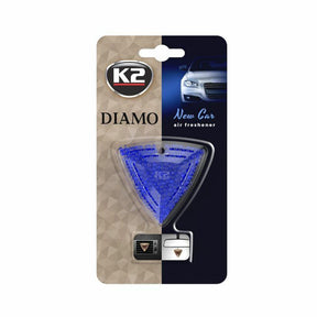 K2 geur zegel in diamantvorm. diamo nieuwe auto