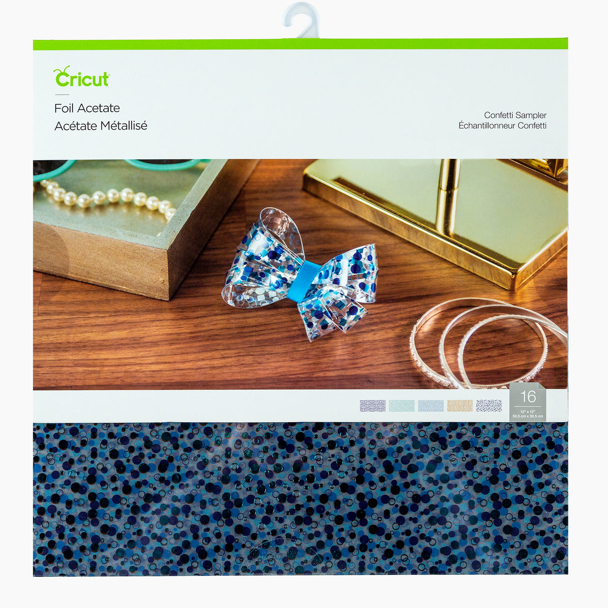 Cricut • Folienacetat-Sampler-Konfetti