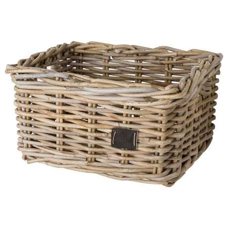 Fastrider zeno rotan fietsmand - naturel - 8l - handgemaakt