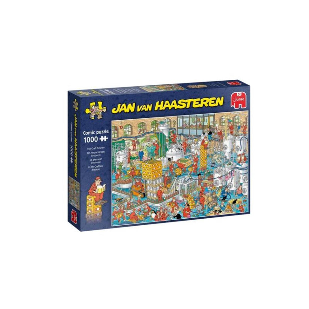 Jan Van Haasteren Pluzzle - Die traditionelle Brauerei, 1000st.