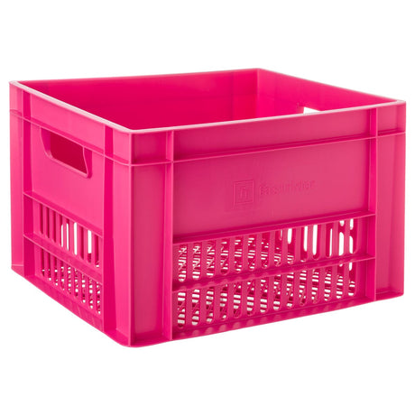 Fastrider Fahrradkiste groß rosa