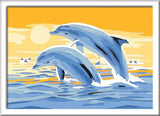 Ravensburger Creart Painting bei Nummer - fröhliche Delfine