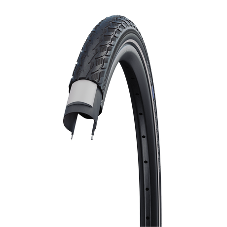 Schwalbe Delta Cruiser plus Punctureguard 28 x 1,75 47-622mm - Schwarz mit Reflexion