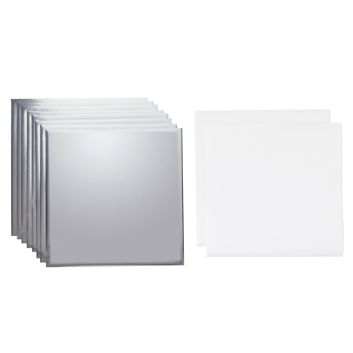 Cricut • Transferfolienblatt 30 x 30 cm, 8 Blatt, Silber
