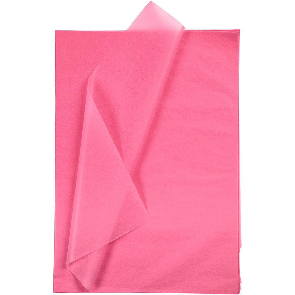 Creativ Company Tissue Paper Pink 10 Blätter 14 Gr, 50x70 cm