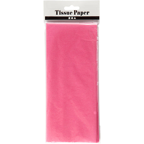 Creativ Company Tissue Paper Pink 10 Blätter 14 Gr, 50x70 cm