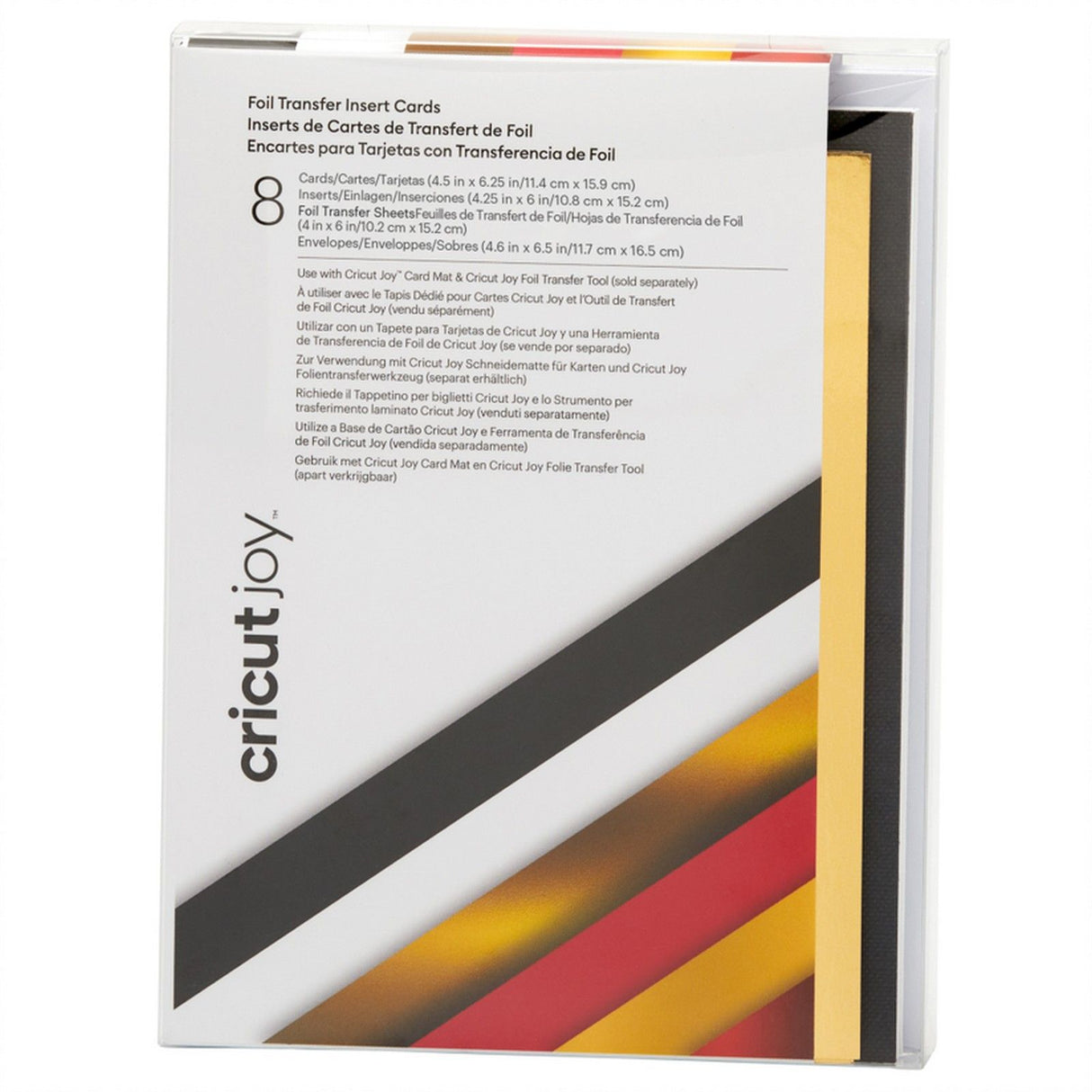 Cricut Joy • Einlegekarten Folie Royal Flush A6