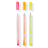 Cricut Joy • Glitzer-Gelstift 3er-Pack (Rosa, Orange, Gelb)