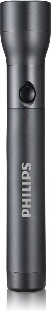 Philips Taschenlampe - SFL4003T 10 - LED-Taschenlampe - inkl. 6 AA-Batterien – 350 Lumen – Schwarz – IPX4 wasserdicht – tragbare Lampe