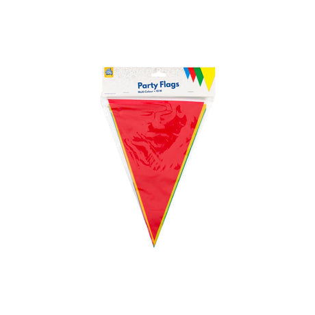 Paperdreams party vlag - multi colour 10 meter pe polyetheen