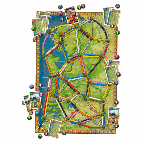 Days of Wonder Ticket to Ride – Niederlande-Brettspiel
