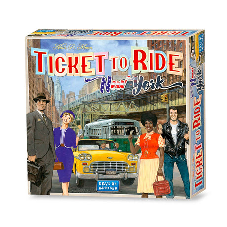 Days of Wonder-Ticket für die Fahrt mit dem Brettspiel New York