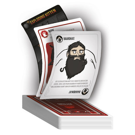 Exploding Kittens Original Edition – Kartenspiel voller Spannung und Humor – 2 bis 5 Spieler – ab 7 Jahren