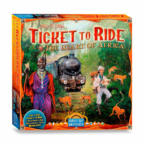 Asmodee Ticket zum Ride Africa Brettspiel
