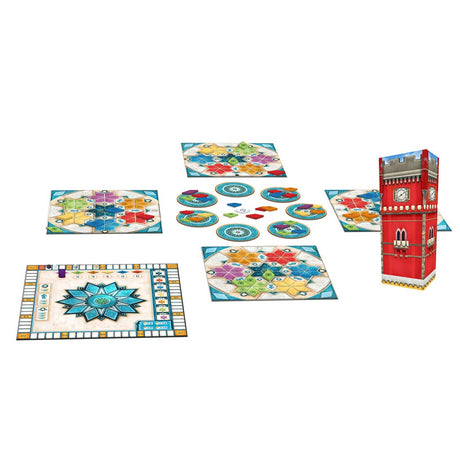 Next-Move-Spiele - Azul Sommerpavillon - Brettspiel - geeignet für 2-4 Spieler