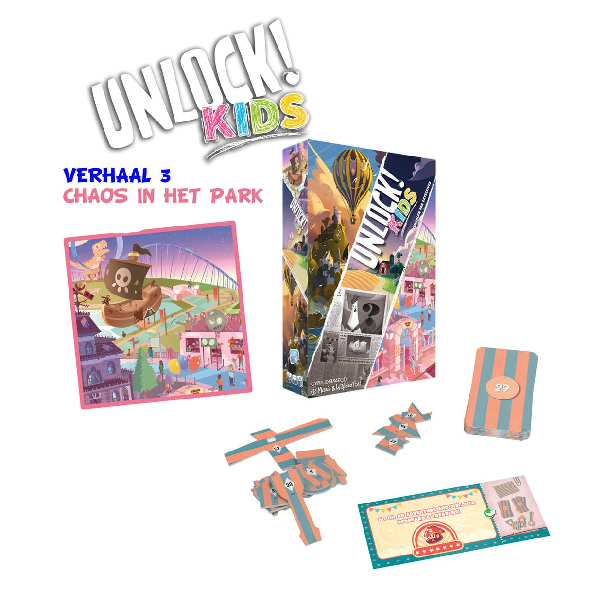 Asmodee entsperren! Abenteuer von Detectives