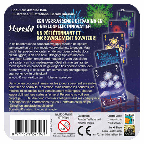 Asmodee Hanabi-Kerzenbecher zum Auffrischen