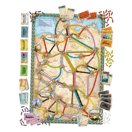Days of Wonder Ticket to Ride – Deutschland-Brettspiel